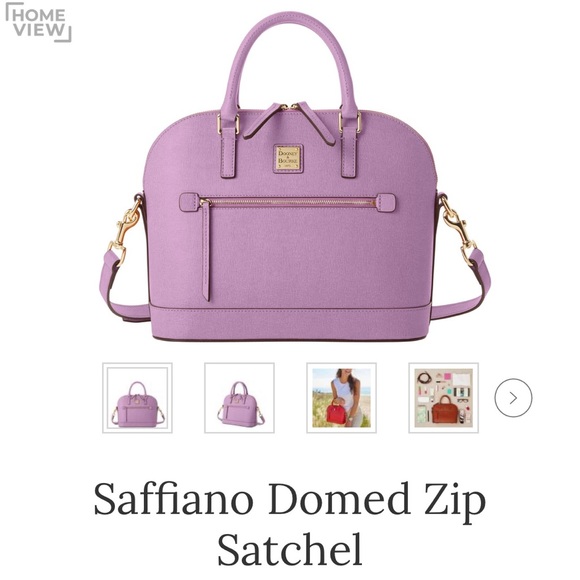 NEW! Dooney & Bourke Domed Satchel & Wallet Set! - Picture 8 of 13